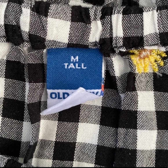 Old Navy gingham daisy Patterned puff Sleeve - Picture 10 of 11